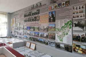 В Витебском кадетском училище открыли музейную экспозицию «Великая Отечественная война 1941-1945 гг. в истории Беларуси и моего края»
