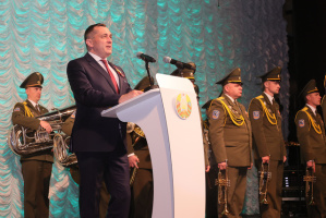 Торжественное собрание, приуроченное к 79-й годовщине Великой Победы, провели в Витебске
