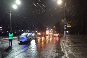 ДТП на пешеходном переходе в Витебске: пострадал мужчина