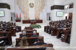 Лукашенко о работе парламента: дело не в количестве законов, а в создании условий для мирного развития