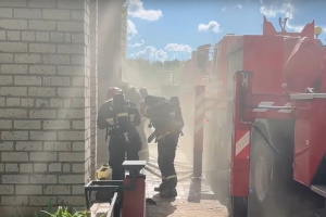 В Новополоцке пенсионер погиб при пожаре