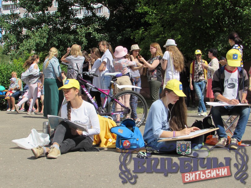На пленэре «Витебск — город Марка Шагала»