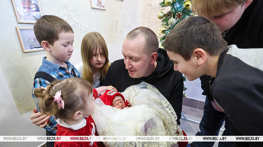 Какие имена дали первым родившимся в 2026 году в Витебске детям?