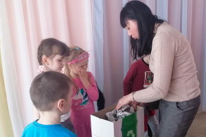 Воспитанники яслей-сада сада № 16 города Витебска учатся беречь природу