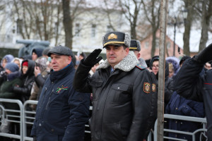 Начальник УВД Витебского облисполкома принял участие в церемонии принятия военной присяги