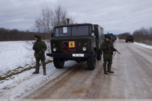 Водители нового пополнения 19-й отдельной гвардейской бригады совершили 50-километровый марш