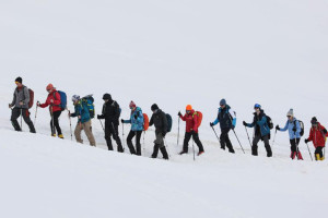 Группу белорусских туристов ищут на Эльбрусе