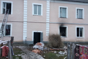 В Шумилино горела квартира: спасены семь человек
