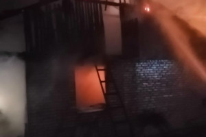 Непотушенная сигарета стала причиной пожара в Полоцком районе