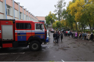 Более тысячи студентов покинули аудитории Витебского государственного университета имени П.М. Машерова по сигналу: «Пожар!»