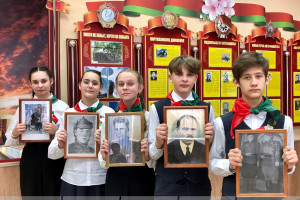 Центр патриотического воспитания открыт в гимназии № 2 города Витебска в канун 77-летия Великой Победы