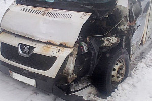 Двое дорожных рабочих пострадали в ДТП в Докшицком районе