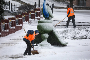 В Витебске служба ЖКХ подготовилась к сезону снегопадов и гололеда, перешла на круглосуточный режим