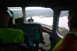 Более 20 озер и Западную Двину обследовали спасатели Витебщины в ходе авиамониторинга зон отдыха