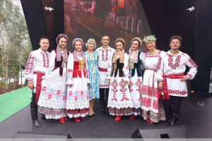 Ансамбль «Талака» стал участником официальной церемонии открытия павильона Национальной экспозиции Беларуси на Всемирной выставке «ЭКСПО-2020»
