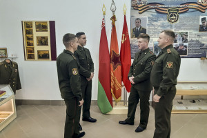 На базе 19-й отдельной механизированной бригады прошел сбор идеологических работников Северо-западного оперативного командования Вооруженных Сил РБ