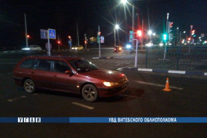 В Витебске Peugeot сбил пешехода: обоим горел зеленый свет