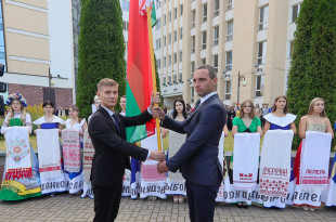 Витебск присоединился к областному гражданско-патриотическому марафону «Единый»