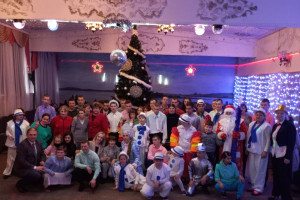"Наши дети": воспитанников Богушевского дома-интерната поздравили с новогодними праздниками