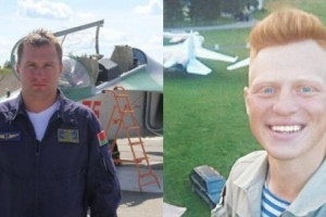 19 мая - годовщина подвига летчиков-героев Андрея Ничипорчика и Никиты Куковенко, погибших во время выполнения учебно-тренировочного полета в районе Барановичей