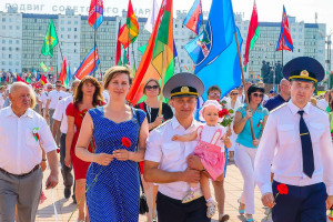 Витебск вместе со всей страной отмечает День Независимости