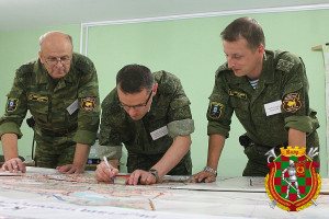 В Витебске подведены итоги работы органов управления территориальной обороны и воинских частей территориальных войск за 2021 год