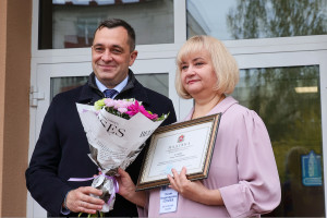 В преддверии Дня учителя лучшим педагогам Витебской области вручили награды