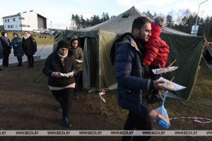 "Порядок наведен". Лукашенко высказался о быте беженцев на границе