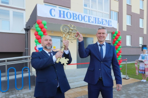 С новосельем! В Витебске открыли новый многоквартирный жилой дом
