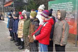 Почти два десятка пятиклассников СШ №21 пополнили ряды военно-патриотического клуба «Витязь»