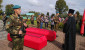 В агрогородке Зароново Витебского района перезахоронили останки 50 безымянных солдат