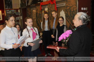 Музейный урок «Мужество жить и помнить» состоялся в витебской гимназии 5 имени И.И.Людникова
