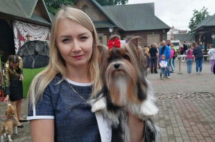 Около 150 четвероногих участников принимают участие в выставке собак в Витебске