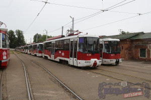 В Витебске временно меняется движение двух трамвайных маршрутов