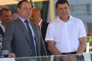 Премьер-министр Беларуси Роман Головченко посетил ярмарку-фестиваль белорусских товаров в Екатеринбурге