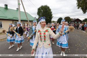 Областной фестиваль тружеников села "Дажынкі-2022" прошел в Глубоком