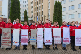 Витебск присоединился к областному гражданско-патриотическому марафону «Единый» - видео
