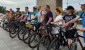 В трехдневный велопоход, посвященный Дню Независимости Республики Беларусь, отправились 15 сотрудников и студентов ВГМУ