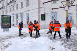 Гордормост бросил все силы на очистку уличной дорожной сети Витебска от снега