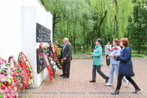 В Витебске прошел митинг-реквием, посвященный Дню всенародной памяти жертв Великой Отечественной войны