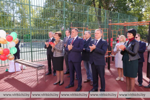 Модернизированный спортивный комплекс торжественно открыли в гимназии № 1 имени Ж. И. Алфёрова