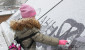 В Витебске 17 ноября выпал первый снег - фотофакт