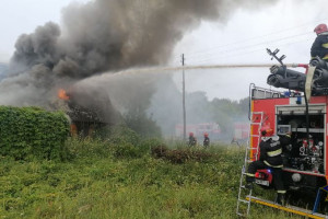 В Витебском районе на пожаре погиб мужчина 