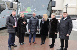 Делегация Витебской области отправилась в Минск на встречу с Президентом