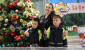 Яркие эмоции семейного праздника в торговом центре Green подарили сотрудники ГАИ Витебской области