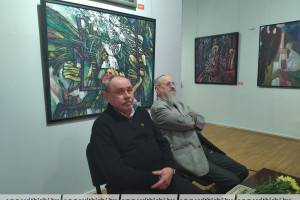 Проект «50 лет спустя» в витебском Художественном музее представляют известные живописцы Олег Сковородко и Владимир Шаппо