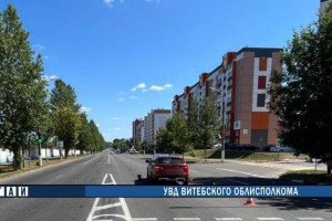 В Витебске водитель сбил семилетних мальчика и девочку. Дети в больнице