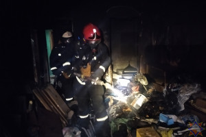Ночью в Оршанском районе горело общежитие: эвакуированы более 20 человек