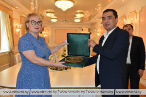 Рабочая встреча с представителями Кашкадарьинской области Республики Узбекистан прошла в Витебском облисполкоме