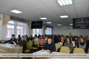 На 44-й сессии Витебского районного Совета депутатов обсудили вопросы развития системы дошкольного и дополнительного образования региона